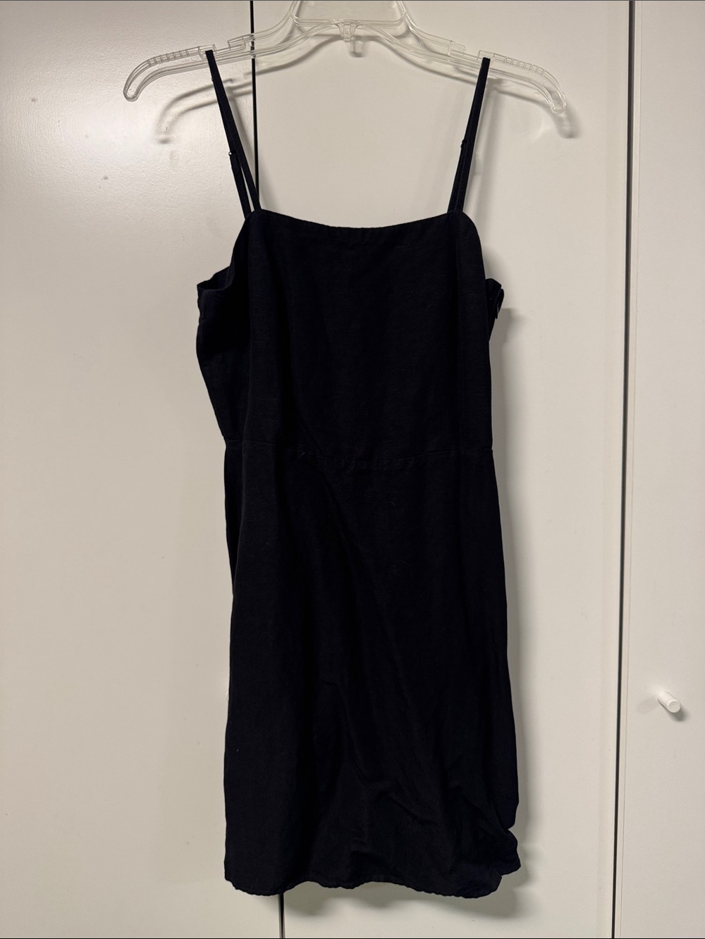Linen mini dress